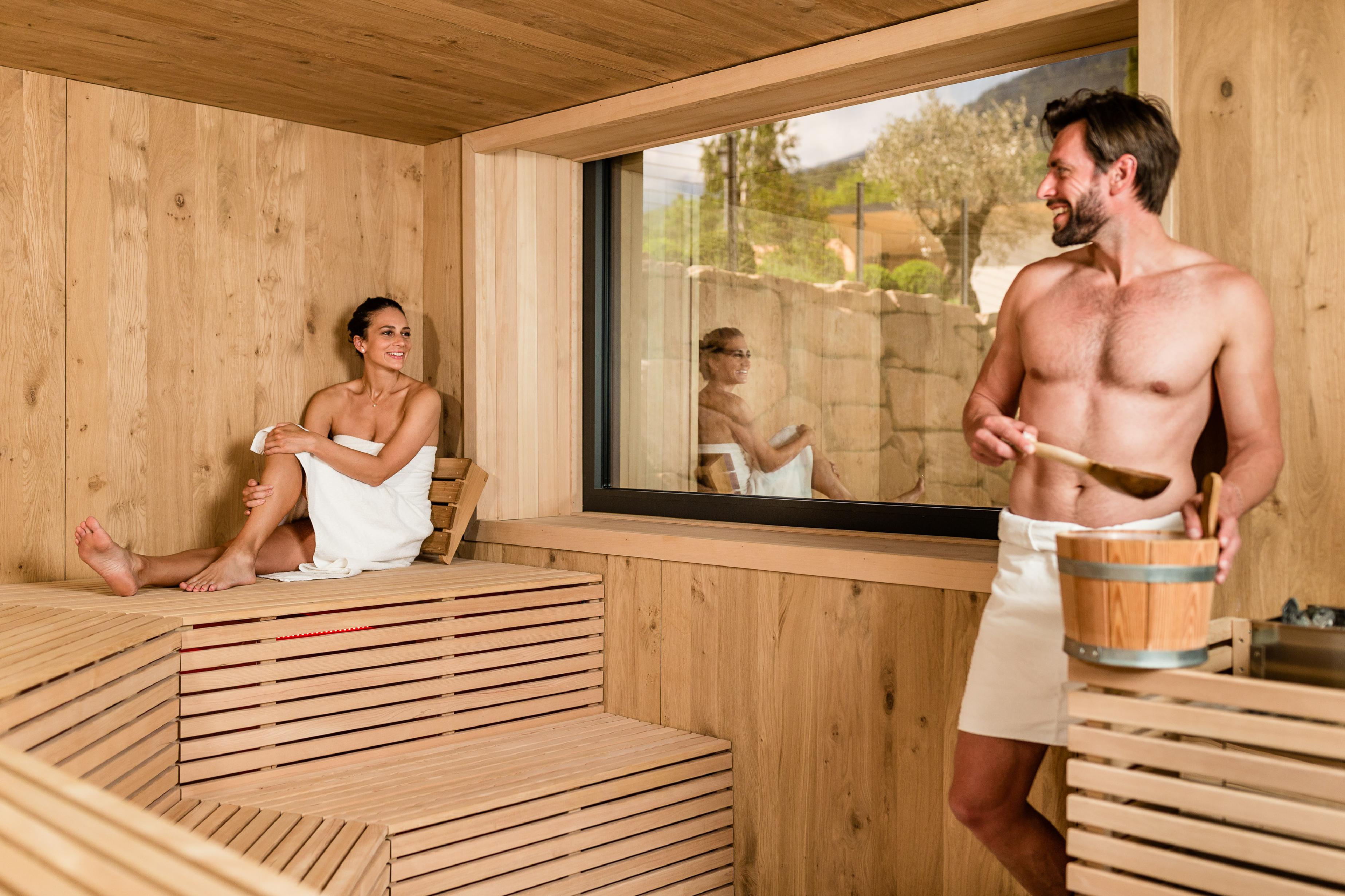 Sauna e SPA con Aufguss - Hotel in Alto Adige