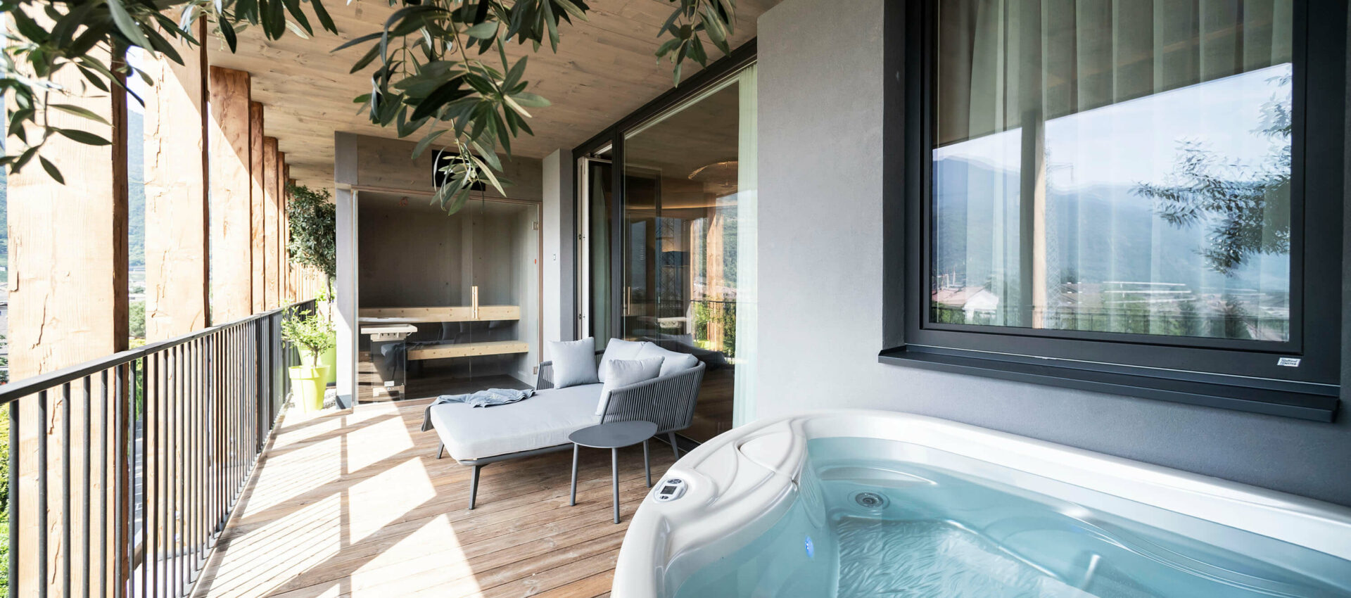 Luxussuite mit Privater Sauna & Whirlpool - Hotel Pfeiss Meran